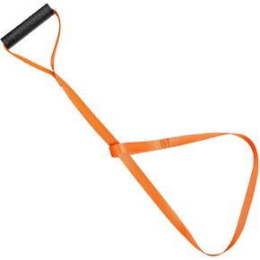 Deer Pull Strap, Deer Puller Rope with Easy-to-Grip & Self-Lock Loop Handle Deer Drag Harness Accessories for Men Hunting (Orange)