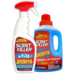 مجموعة كومبو من منظفات الغسيل/الرذاذ الرياضي من Scent Killer Performance in Kuwait