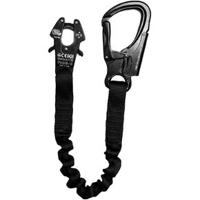 Shock Absorbing Lanyard Snap Hook - Fusion Climb®- (5,000 LBS Rated) Professional SAL - Kong Frog - for Mountaineering, Fall Protection, Roofing, Construction, SAFETY Lanyard - Frog Snap Hook