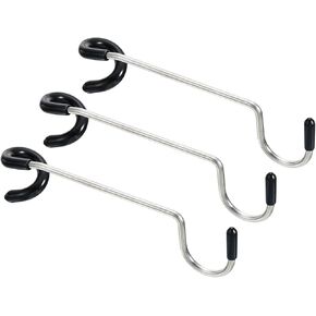 PATIKIL Camping Lantern Hook Hanger, Camping Equipment Non-Slip Tent Lamp Hooks Pole Hanger for Outdoor Hiking, Black