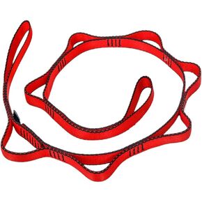 حبل سلسلة نيودور ديزي، 23 كيلو نيوتن (5170 رطل) للتسلق من النايلون، معتمد من CE للمساعدة الرائدة في التسلق، تعليق أرجوحة تسلق (43 بوصة/110 سم) in Kuwait