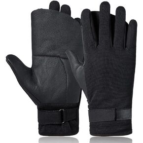 Cowhide Gloves, Anti-Slip Wear-Resistant Climbing, Fast Desping, Mountain Climbing, etc Outdoor Sports Genuine Leather Gloves