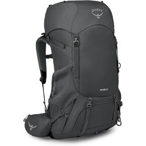 Osprey Renn 50L Women's Backpacking Backpack, Dark Charcoal/Gray Wolf