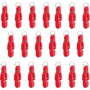 20Pcs Heavy Tension Snap Release Clips for Weight Planer Board Kites Downrigger Trolling Fishing
