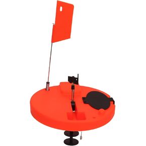Automatic Ice Fishing Flag with Material, Easy to Use, High Visibility for Monitoring Fishing Line and Efficient on Water