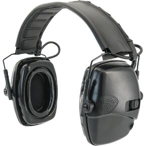 Hearing Protection Ear Defender Tactical Headset+Gel Earpads Noise Reduction NRR 23dB for Hunting Range Mowing