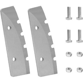 28340 Ice Auger Blades Compatibility with 8" Power Ice Augers Blades (with Bolts Nuts