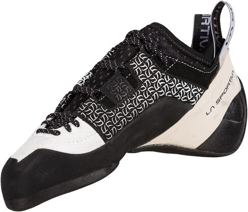 حذاء La Sportiva للسيدات Katana Lace لتسلق الصخور، أبيض/أسود، 9 in Saudi Arabia