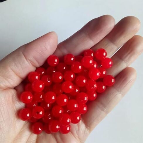 fishing beads for catfish,match with fishing line,6mm,70/200 per pack in Saudi Arabia