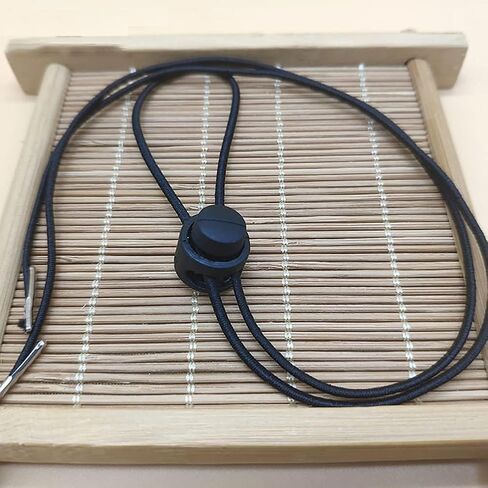 10Pcs Adjustable Hat Strap Clip Hat Windproof Cord Fastener Cap Retainers with Clips for Fishing Boating Hunting and Fishing Accessories Black in Saudi Arabia