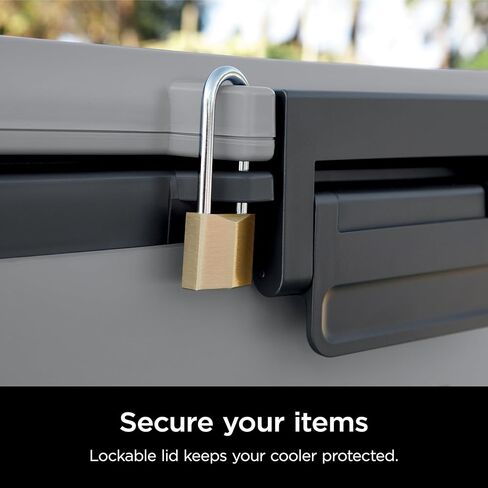 مبرد صلب FB151BL FrostVault من Ninja FB151BL مع منطقة جافة، درج تخزين جاف مدمج بدرجة حرارة الثلاجة، مبرد معزول ممتاز للخدمة الشاقة، يحافظ على الثلج لعدة أيام، أزرق ليكشور in Kuwait