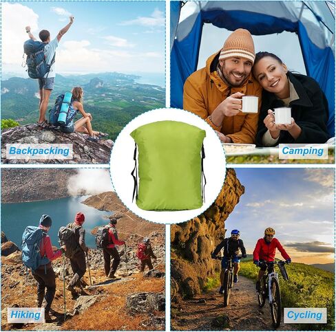 PATIKIL Compression Stuff Sack, Waterproof Sleeping Bag Storage Sack for Backpacking Camping in Kuwait