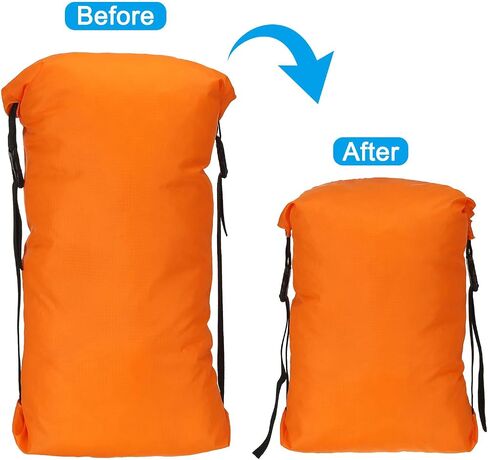PATIKIL Compression Stuff Sack, Waterproof Sleeping Bag Storage Sack for Backpacking Camping in Kuwait