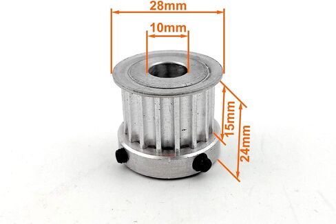 L-أسرع 16 بكرة الأسنان لمحرك N63 لوح التزلج 10 مللي متر رمح 16T بكرة استبدال للوحة التزلج الكهربائية يناسب حزام HTD-5M in Saudi Arabia