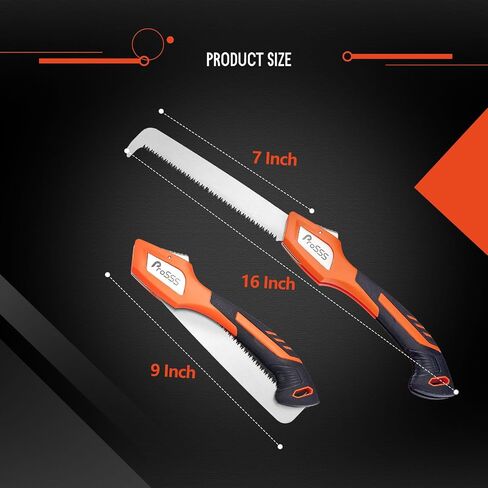 Folding Bone Meat Saw for Hunting and Butchering,1PC Replaceable Blade, 65Mn Spring Steel Blade, 3 Angles to Lock, Triple Ground Saw Teeth with A Storage Bag in Saudi Arabia