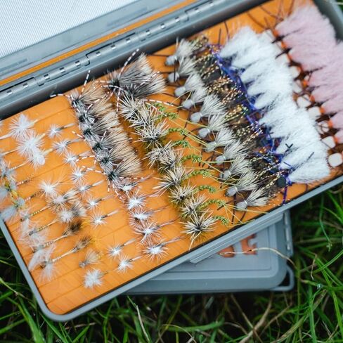 RIO Products Fly Fishing Flies Kit Assortment for Freshwater Fishing, Signature Flies for Trout, Bass, and Salmon, 7/11/12/13/15/20pcs in Saudi Arabia