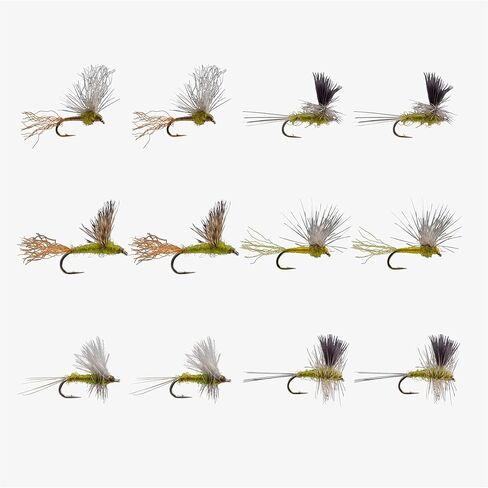 RIO Products Fly Fishing Flies Kit Assortment for Freshwater Fishing, Signature Flies for Trout, Bass, and Salmon, 7/11/12/13/15/20pcs in Saudi Arabia