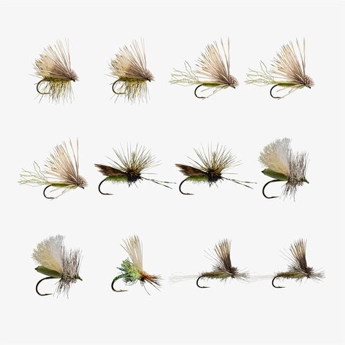 RIO Products Fly Fishing Flies Kit Assortment for Freshwater Fishing, Signature Flies for Trout, Bass, and Salmon, 7/11/12/13/15/20pcs in Saudi Arabia