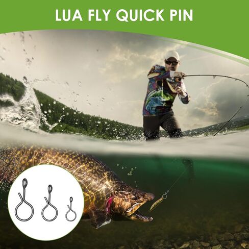 150pcs Fly Fishing Snaps Kit, 3 Sizes Stainless Steel Fast Change Fly Fishing Tackle, Essential Fishing Lures Accessories for Flies Hooks Jigs, Quick and Easy Change for Anglers Enthusiasts in Saudi Arabia