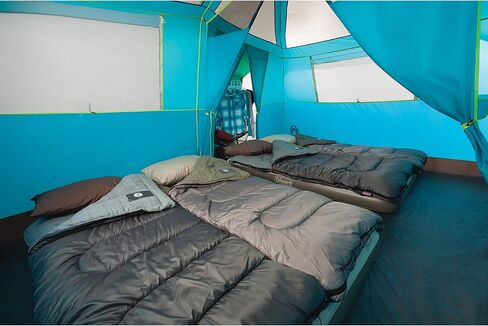 Coleman 8-Person Camping Tent with Built-in Closet | Tenaya Lake Cabin Tent with Fast Pitch Setup in Saudi Arabia