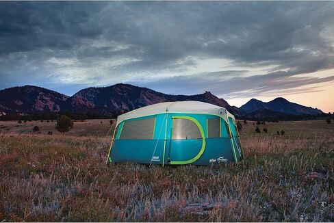 Coleman 8-Person Camping Tent with Built-in Closet | Tenaya Lake Cabin Tent with Fast Pitch Setup in Saudi Arabia