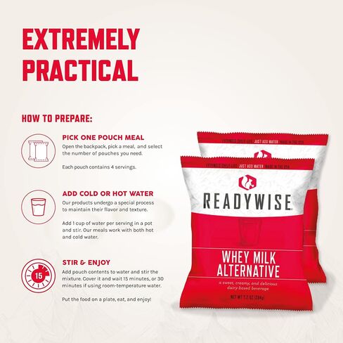 ReadyWise Emergency Survival Gear – Tactical Military Backpack, Camping Essentials Bug Out Bag & Survival Kit, Prepper & Hurricane Supplies, Meal Pouches with up to 25 Year Shelf Life, 64 Piece in Saudi Arabia