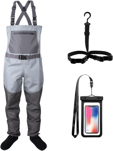 Goture Fishing Chest Wader for Men Women, Waterproof Stockingfoot Fishing & Hunting Wader, Ultra Breathable Hunting Wader in Saudi Arabia