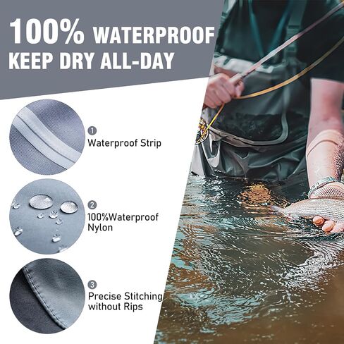 Goture Fishing Chest Wader for Men Women, Waterproof Stockingfoot Fishing & Hunting Wader, Ultra Breathable Hunting Wader in Saudi Arabia