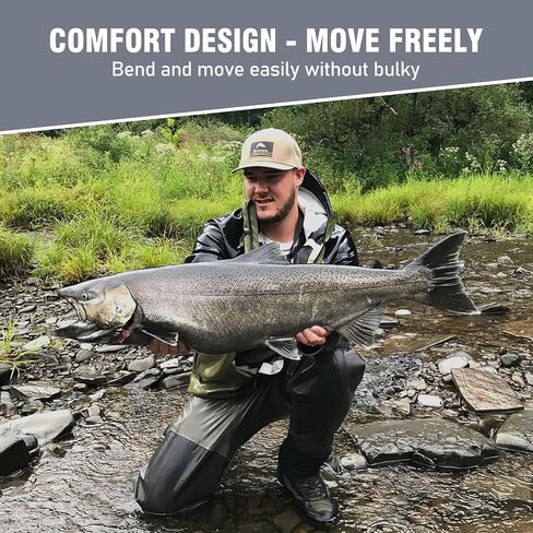 Goture Fishing Chest Wader for Men Women, Waterproof Stockingfoot Fishing & Hunting Wader, Ultra Breathable Hunting Wader in Saudi Arabia