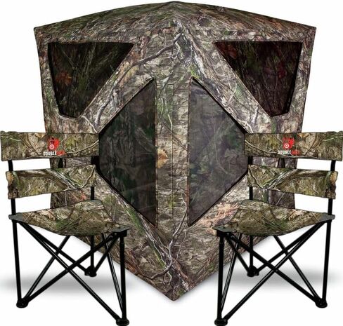 مقعد Primos Hunting Double Bull Blind Com، كامو، 65167BF in Kuwait