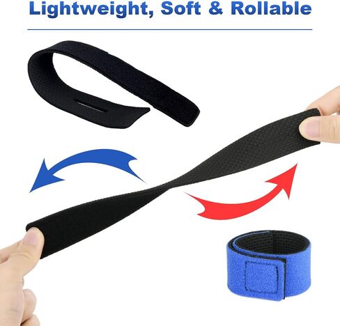 Cosmos 6 Pcs Fishing Rod Straps Fishing Pole Wrap Stretchy Pole Carrier Elastic Fishing Rod Holder Belts Fishing Tackle Ties in Saudi Arabia