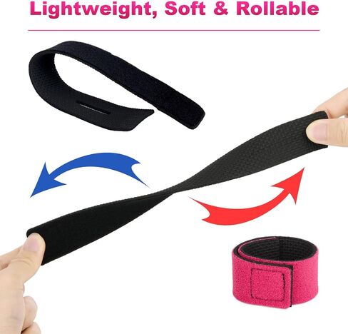 Cosmos 6 Pcs Fishing Rod Straps Fishing Pole Wrap Stretchy Pole Carrier Elastic Fishing Rod Holder Belts Fishing Tackle Ties in Saudi Arabia
