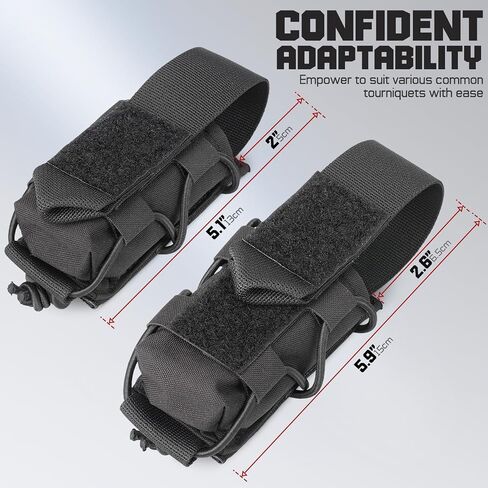 WYNEX MOLLE Tourniquet Holder, Tourniquet Pouch Holster for Duty Belt in Saudi Arabia