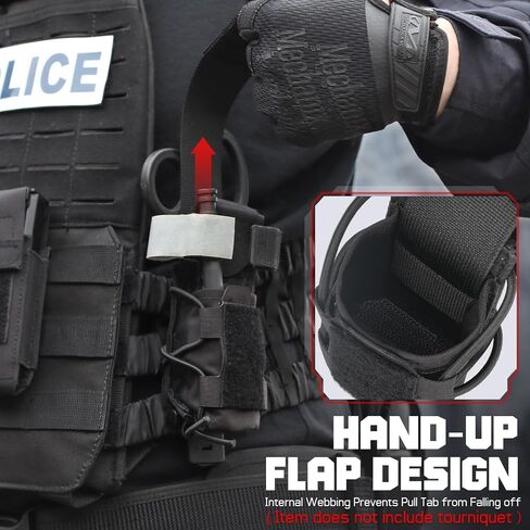 WYNEX MOLLE Tourniquet Holder, Tourniquet Pouch Holster for Duty Belt in Saudi Arabia