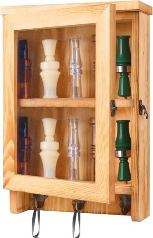 حامل مكالمة البطة، حامل جدار نداء البطة، لحامل جدار حبل نداء البطة، حافظة عرض نداء البطة، رف منظم نداء البطة، حامل صفارة البط المرئي على الحائط، صندوق خشبي لديكور المنزل in Kuwait