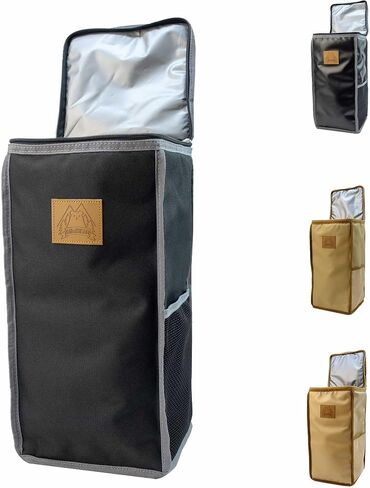 Single Lantern Case and Soft Cooler for Wine and Champagne Keep your bottles Standing Waterproof Leakproof camping picnic in Saudi Arabia