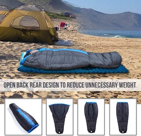 OneTigris FEATHERLITE Ultralight Sleeping Quilt, Weighs 35oz, Warm Hammock Topquilt 40 Degree, with Footbox, Perfect for Outback Camping, Hiking, Backpacking and Hammocks in Saudi Arabia