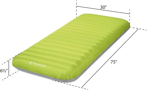 Intex 64097EP TruAire Luxury Camping Mat: Inflatable Sleeping Pad – Durable Outdoor Use – Puncture-Resistant – includes QuickFill Air Pump – 300lb Weight Capacity in Saudi Arabia