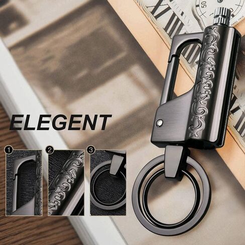 Emergency Permanent Match, Survival Matchstick Fire Starter, Reusable Flint Metal Match Lighter for Outdoor, Survival Cool Lighters for Camping in Kuwait