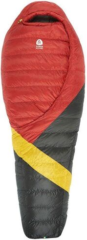 Sierra Designs Cloud 20 Degree DriDown Sleeping Bag Ultralight Zipperless Down Sleeping Bag for Backpacking and Camping in Saudi Arabia