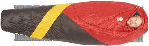 Sierra Designs Cloud 20 Degree DriDown Sleeping Bag Ultralight Zipperless Down Sleeping Bag for Backpacking and Camping in Saudi Arabia