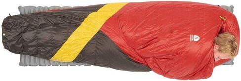 Sierra Designs Cloud 20 Degree DriDown Sleeping Bag Ultralight Zipperless Down Sleeping Bag for Backpacking and Camping in Saudi Arabia