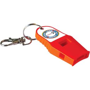 resqme Whistle for Life in Orange, Loud and Powerful Rescue Survival and Safety, Made in USA, 120 Decibels Emergency Whistle, for Outdoors, Camping, Hiking, Running, Boating, Hunting, Self Defense
