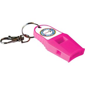 Whistle for Life by resqme in Pink, Loud and Powerful Rescue Survival and Safety, Made in USA, 120 Decibels Emergency Whistle, for Outdoors, Camping, Hiking, Running, Boating, Hunting, Self Defense