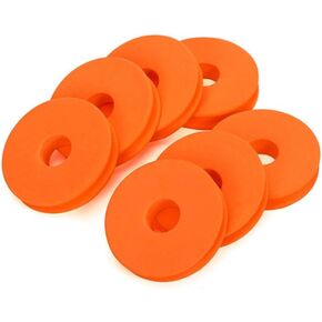 Fishing Line Storage Holder Fishing Snell Leader Rig Foam Spool Diameter 6cm 2.36" Pack of 30