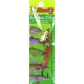 Mack's Lure Mack ' S Lure Kokanee Killers Hammered Brass Flo Orange 6