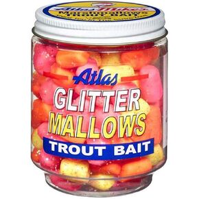Atlas Mike's 32038 Glitter Mallows, Assorted/Cheese