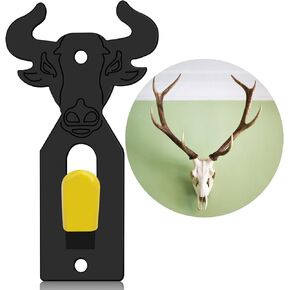 European Mount Skull Hanger, Skull Wall Mount Hanger for Hanging Deer Head, Pronghorn and Other Smaller Skulls, Suitable for Indoor or Outdoor Use 1 Pack