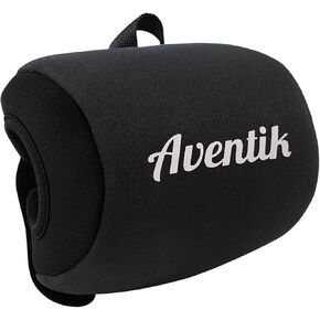 Aventik Neoprene Fishing Reel Cover Round Baitcasting Trolling Reels Cover Durable Soft Protection