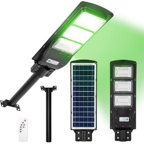 2 Pack Hog Hunting Lights,Solar Hog Light 9000 Lumens Green hog Light for Hunting Hogs Deers,Motion Activated Feeder Lights with Remote with 20" Bracket